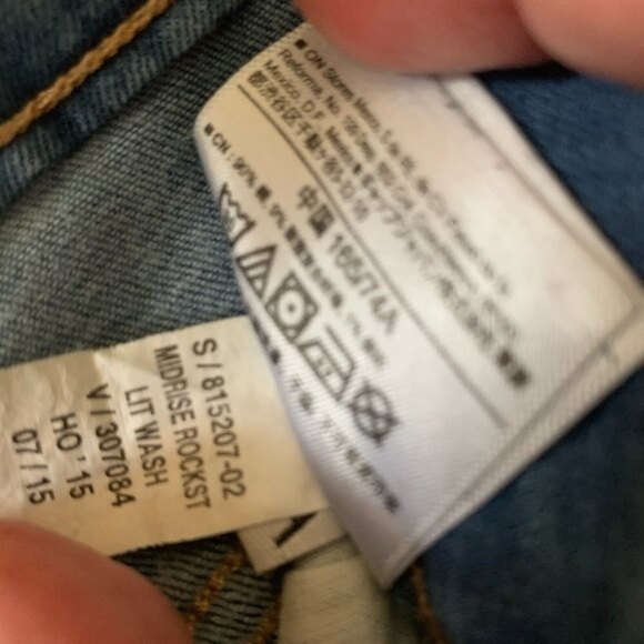 Old Navy Rockstar Mid-Rise‎ Size 10 Jeans - Picture 10 of 14